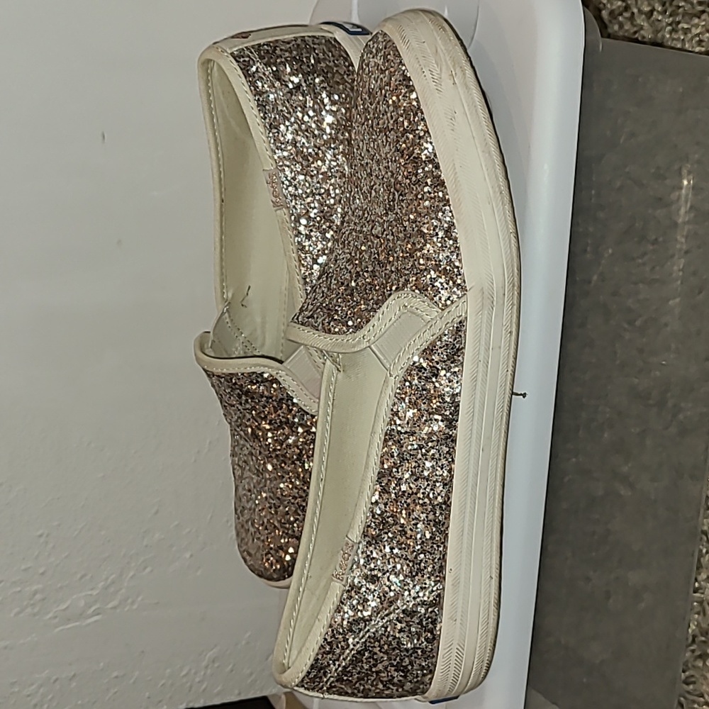 Kate spade keds gold